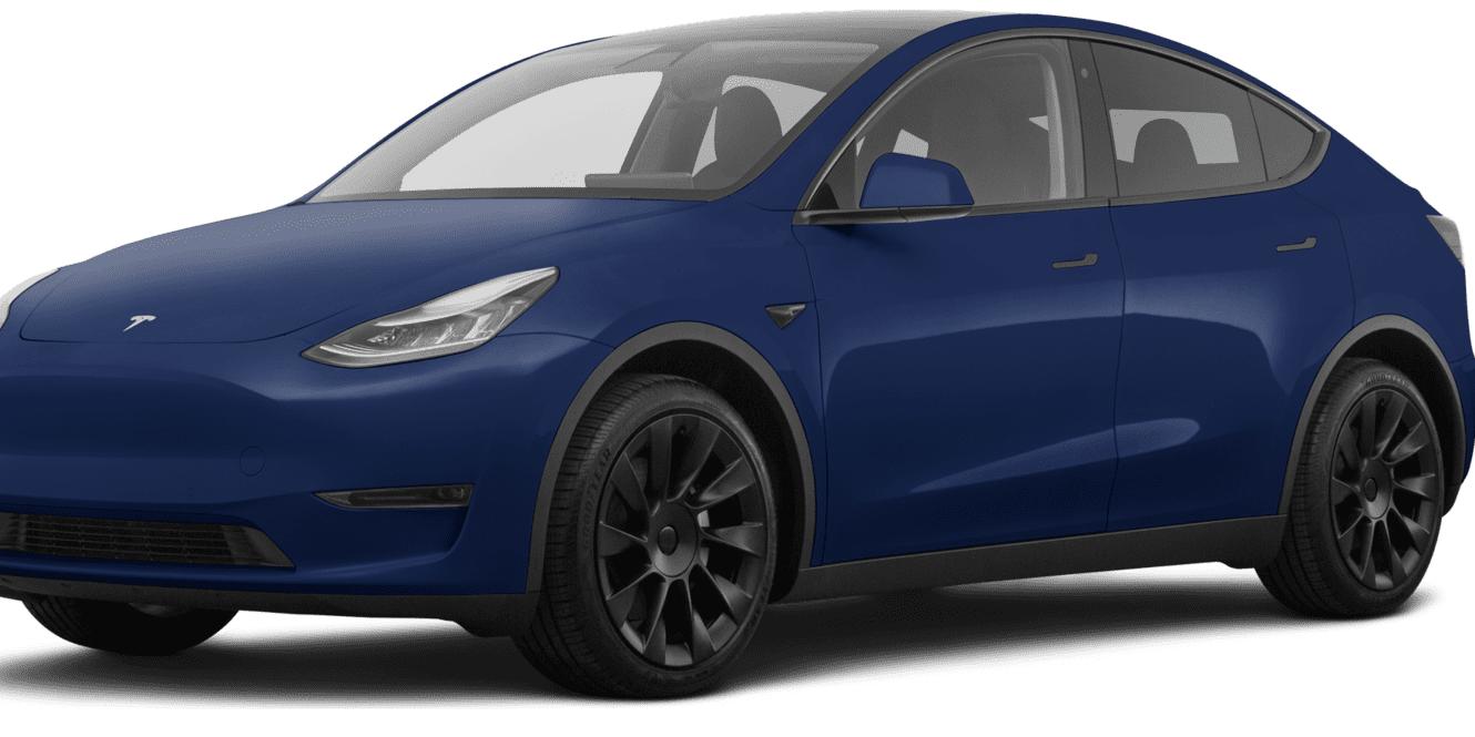 TESLA MODEL Y 2021 5YJYGDEE7MF295759 image